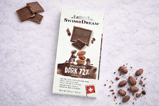 Шоколад горький Swiss Dream 100г