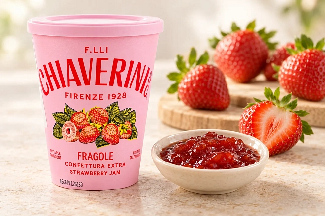 Джем из клубники Chiaverini, 320 г, Италия