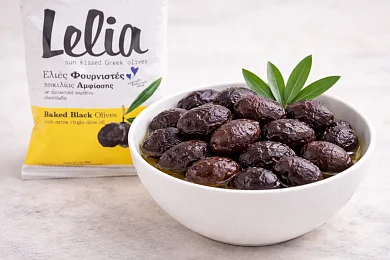 Оливки с косточкой сушеные в оливковом масле Фурнистес Lelia 275г