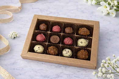 Ассорти из 12 сырных трюфелей «Сырный сомелье»