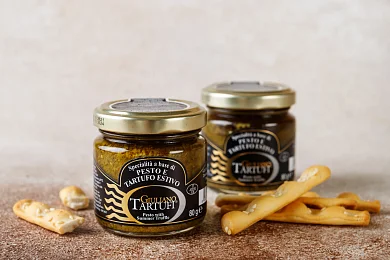 Соус Песто с черн.трюфелем Giuliano Tartufi 80г ст/б