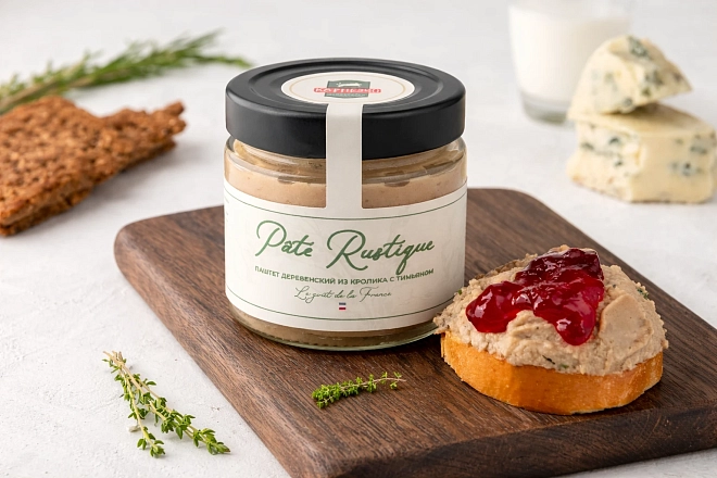 Паштет из кролика с тимьяном ТМ Карнеззо, 160г