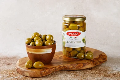 Оливки целые "Iposea" 290г