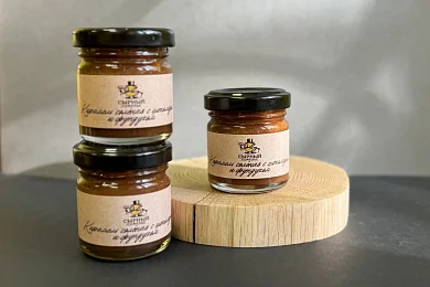 Соленая карамель с шоколадом и фундуком «Сырный сомелье» 40г