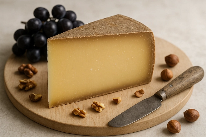 Сыр Грюйер резерв. Швейцария сегмент 1/16