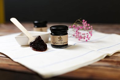 Конфитюр "Сырный сомелье" Голубика-бальзамик 40г