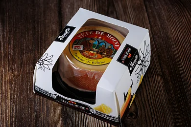 Сыр Тет де Муан подарочный набор 51% "Margot Fromages S.A" 400г