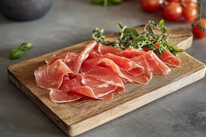 Прошутто Крудо Матонелла Сан Марино вес.