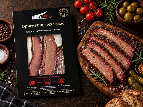 Брискет по-техасски смокер ПРИМЯСЕ 130г