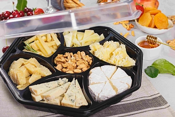 Тарелка к красному вину