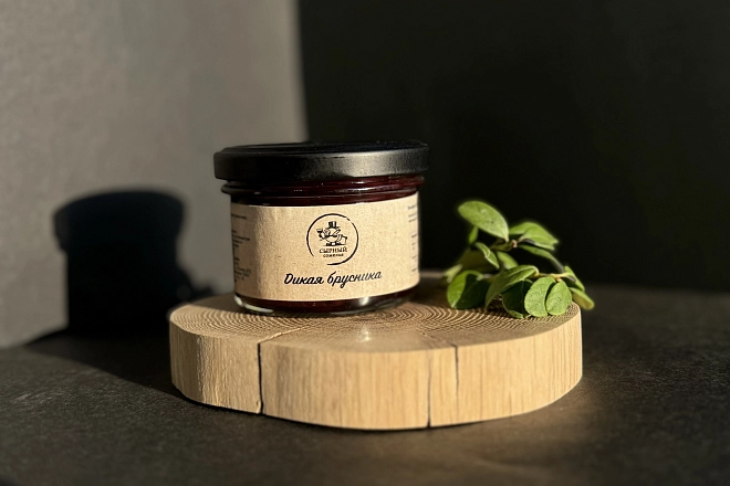 Конфитюр «Сырный сомелье» Дикая брусника 100г