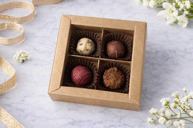 Ассорти из 4 сырных трюфелей «Сырный сомелье»